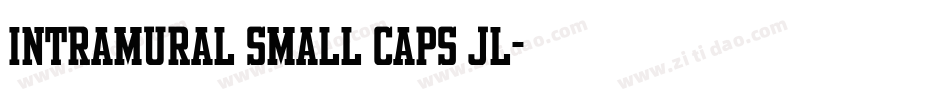 Intramural Small Caps JL字体转换